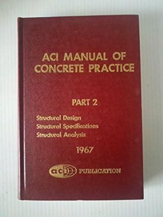 Aci manual of concrete practice part 2. - 2006 saab 9 3 radio manual.
