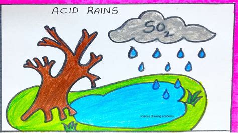 Acid Rain Drawing