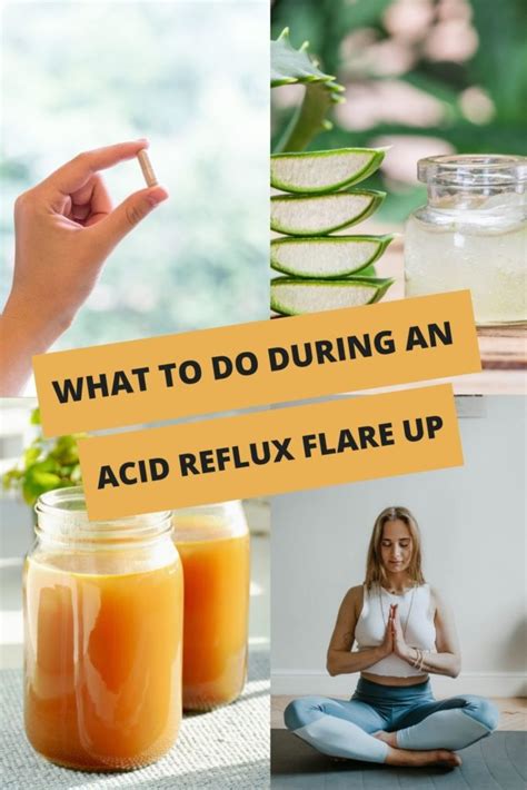 Acid Reflux Flare Up