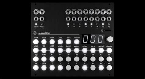 Acid rain constellation parametric longform pattern generator Premiere News