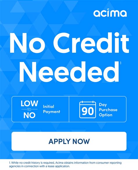 Acima apply. Acima offers point-of-sale financing with instant approval for amounts ranging from $300 to $5,000. Applications for its lease-to-own financing are made … 