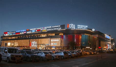 Acity Outlet AVM Mağazalar.