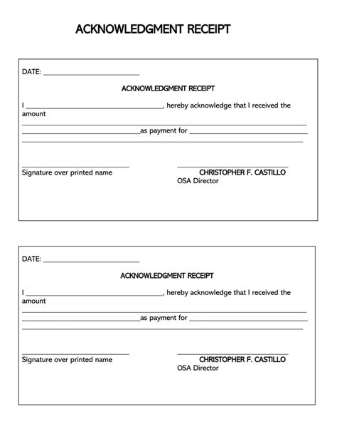 Acknowledgement Receipt pdf
