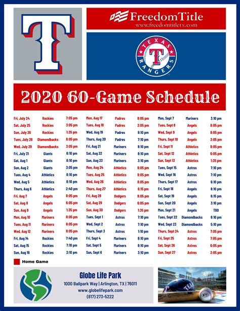 The Official Site of Major League Baseball. Tickets. 2023 Postseason Tickets Single Game Tickets ... Schedule. Scores. Stats. Roster. Standings. Video. News. Globe Life Field. Community. Fans '24 All-Star. MLB.TV. Shop. Teams. Español. Rangers Roster & Staff. Active Depth Chart 40-Man Non-Roster NRI Coaches Transactions Moves.