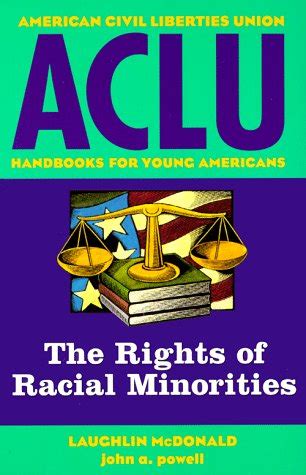 Aclu handbook the rights of racial minorities aclu handbook of. - L' altérologie normative et ses applications.