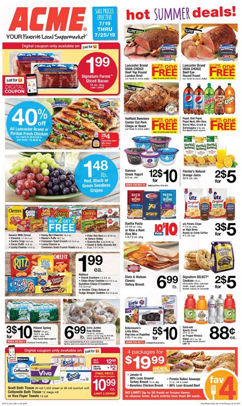 Weekly Ad. Browse all ACME Markets locations in Seasi