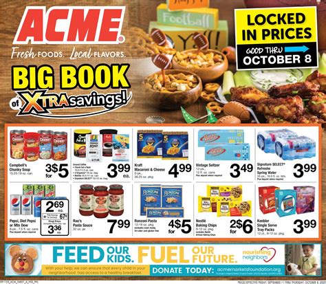 Acme weekly ad cuyahoga falls. Buy/save offers must be purchased in a single transaction; no cash back. Next purchase coupon offers are not available to earn or redeem with online orders. Find deals on your grocery needs in our Meijer Weekly Ad. Updated weekly, order groceries online with our delivery service or free pickup on orders over $50. 