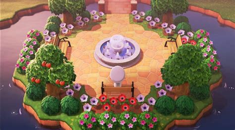 Acnh park ideas. In order to make a flower bed, garden, or field, you'll first need to decide on the scale and layout. If you want to plant an equal number of every available flower, you'll need a lot of space, considering there are 8 types of flowers in the game. Choose an unobtrusive location and level it before starting! 