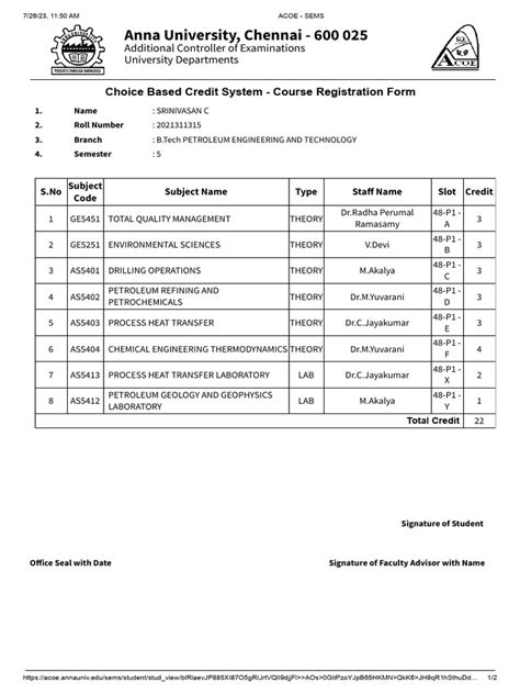 Acoe sems student.  This document provides instructions for students taking onl...