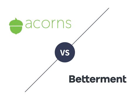 Acorn vs betterment. See the bigger (better) picture. Make financial planning, tracking progress, and viewing performance easier with Betterment’s all-in-one financial dashboard. See your net worth, connect outside accounts, and more. 