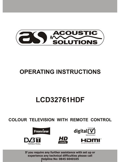 Acoustic solutions lcd tv manual download. - Fanuc series 0 t manuale di manutenzione.