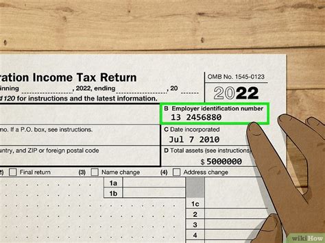 Acquiring federal Tax ID number, Small Business Info