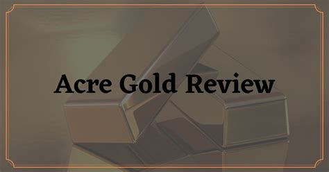 Acre gold review. I founded Reliable Gold Investment with one objective: To help individual investors protect their hard earned savings, retirement, and purchasing power, from a rapidly devaluating fiat currency. Governments and central banks around the world have abandoned caution, embraced recklessness, and specialize in running trillion dollar trade deficits ... 
