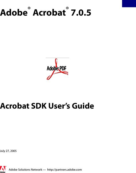 Acrobat Sdk Users Guide