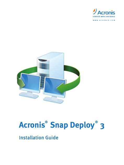 Acronis BR10AW Install Guide en US