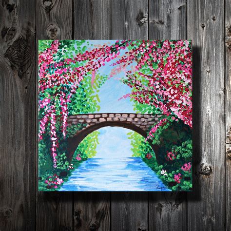 Acrylic Painting on Canvas Small - Etsy