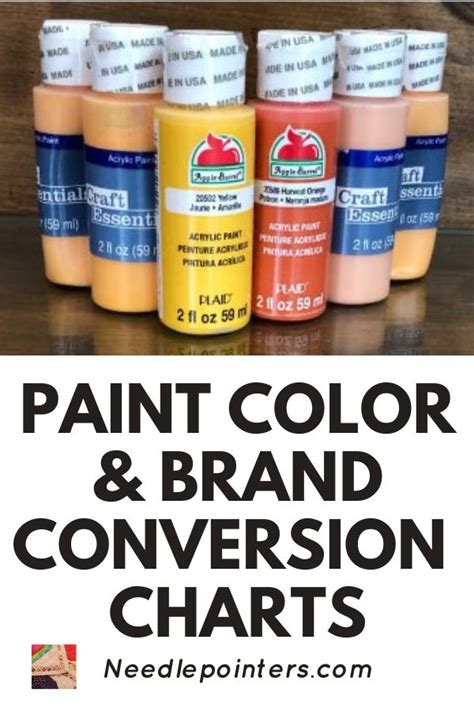 Acrylic paint conversion chart.  About Paint Conversion Charts & Tea Powered P...