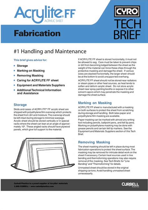 Acrylite Fabrication Guide