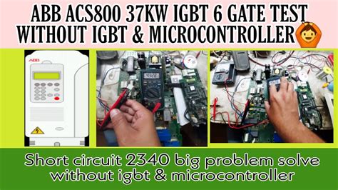 Acs800 fault 2340.  This fault comes when internal components like the gate This video ...