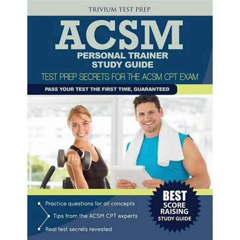 Acsm Personal Trainer Study Guide
