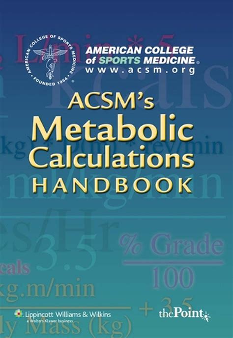 Acsms metabolic calculations handbook by american college of sports medicine september 29 2006 paperback 1. - Datsun 620 720 truck 1972 1985 service repair manual.