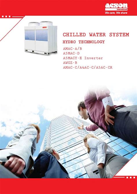 Acson Catalogue Chilled Water System 1301 1 pdf