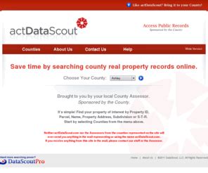 actDataScout.com is your online source for publi