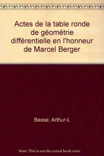 Actes de la table ronde de geometrie differentielle: en l'honneur de marcel berger. - 2001 bmw 330ci service repair manual software.