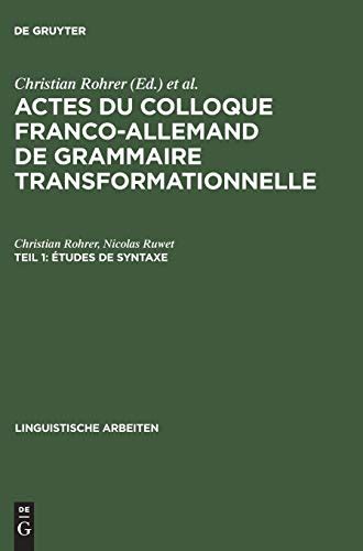 Actes du colloque franco allemand de grammaire transformationnelle. - Pensiero di giordano bruno nel suo svolgimento storico..