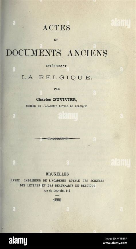 Actes et documents anciens intéressant la belgique. - Service manual for champion 150cc atv.