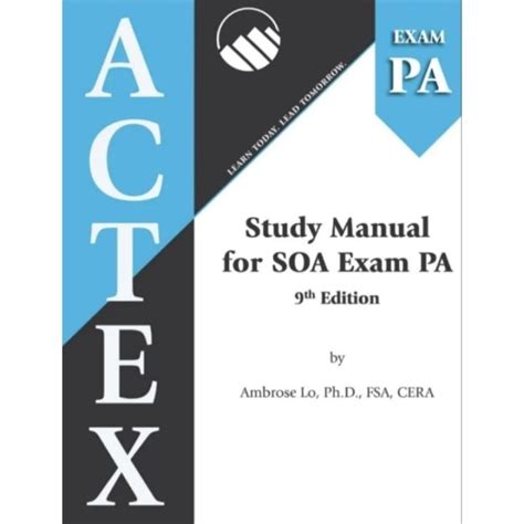 Actex study manual for the soa. - Craftsman keyless entry pad security manual.