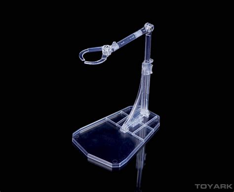 TSY TOOL 2 Pcs of HG144 Action Figure Stand, Display Holder Base, Doll  Model Support Stand Compatible with 6 HG RG SD SHF Gundam 1/44 Toy Clear