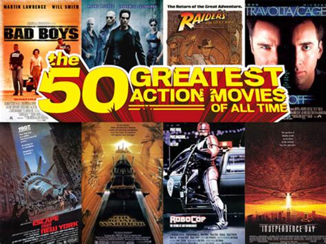 Action movies list. Updated on Feb. 2nd, 2024 by Soniya Hinduja: If you're an action die-hard or are just looking to catch up on the best action films of all time, you'll be happy to know that we've updated this ... 