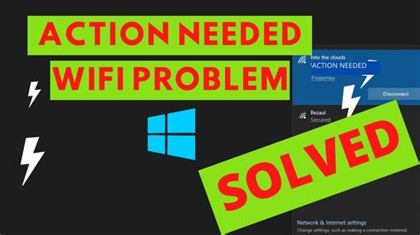 Action needed no internet wifi.  This article aims to comprehensively e...