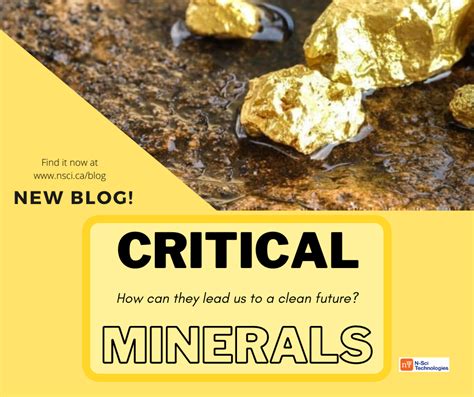 Action on critical minerals is needed now