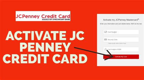 How To Activate Your JCPenney Credit Card? You use your registered mobile number. You must call the JCPenney Credit Card Customer Service number: 1-800-542-0800. They will guide you step by step through... Now listen carefully and choose your preferred language. Then enter your card number and your .... 