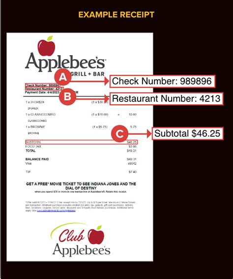 Activaterewards com applebees. Movie lovers looking for a big summer adventure will enjoy this FREE Applebee’s movie ticket offer. One of the most anticipated summer blockbusters ever — Indiana Jones and the Dial of Destiny — hits theaters June 30, 2023. And, thanks to Applebee’s, you can enjoy dinner and a movie on the cheap. From June 22 […] 