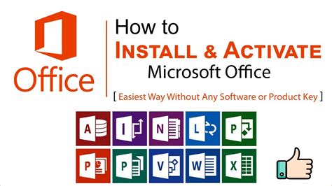 Activation MS Office portable