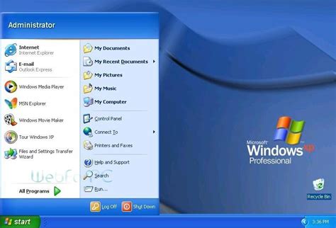 Activation MS operation system windows XP for free
