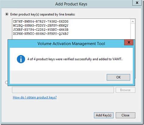 Activation OS win server 2016