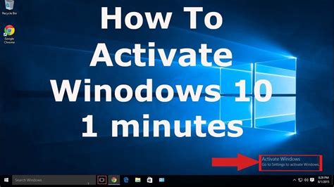 Activation OS windows 10