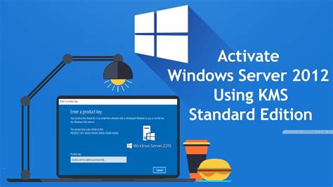 Activation OS windows server 2012 software