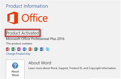 Activation microsoft Office 2016 2021