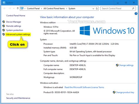 Activation operation system windows 10 open