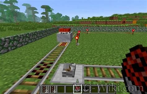 Activator Rail Block in Minecraft