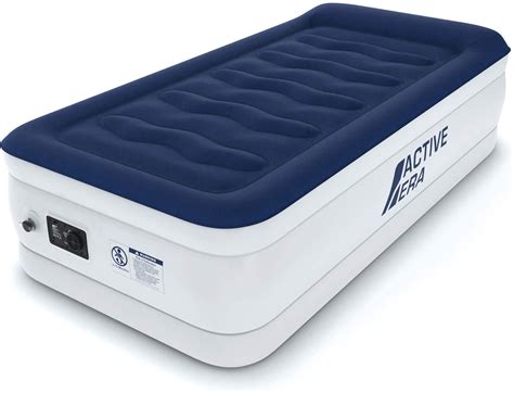 Active Era Luxury Twin Size Air Mattress - Elevated Inflatable Double Air Bed, Electric Built-in Pump, Raised Pillow & …