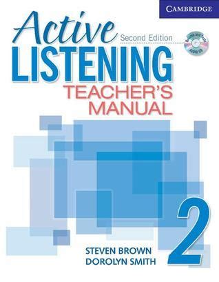Active listening 2 teachers manual with audio cd by steve brown. - Lab manual security guide to network fundamentals.