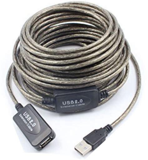 Active usb extension cable for webcam. 25' length for easy access. 0 Extension Cabl...