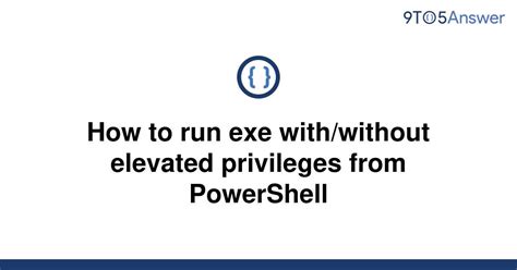 ActiveX cannot run .exe without privilege elevation