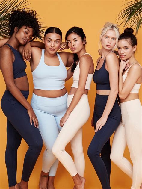 Activewear brands. Sweaty Betty are also one of the more size inclusive activewear brands we've come across, with their high-impact sports bras going up to a size 38F. We love to see it. SHOP SWEATY BETTY. 5. 